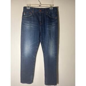 Mother Blue The Rambler Ankle Fray Sz 28